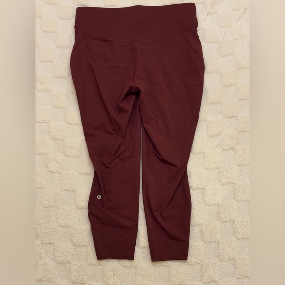 Lululemon Base Pace High-Rise Tight 25" Red Merlot - Picture 4 of 7
